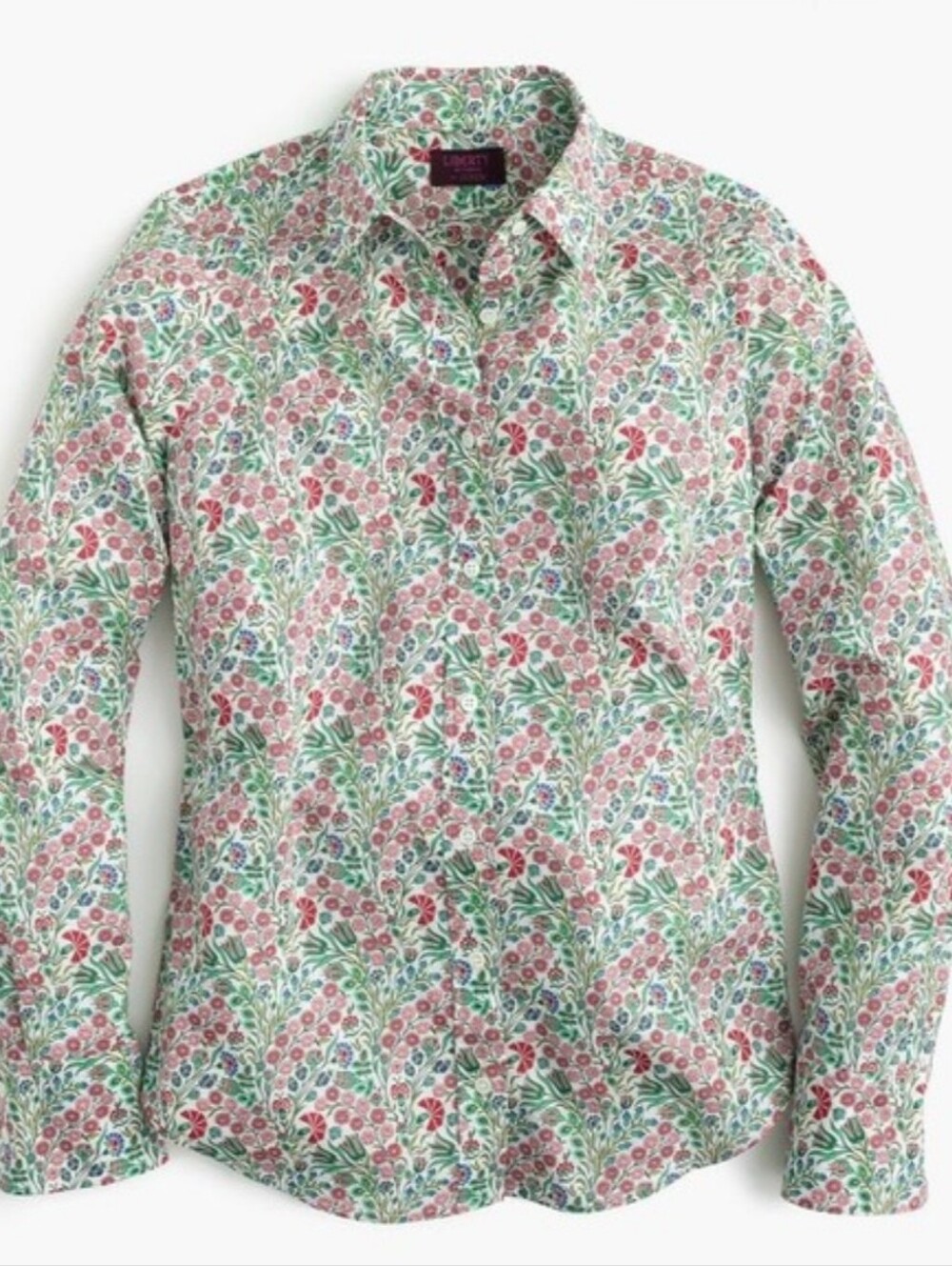 J. Crew Liberty Art Fabric Isborella Floral The Perfect Shirt